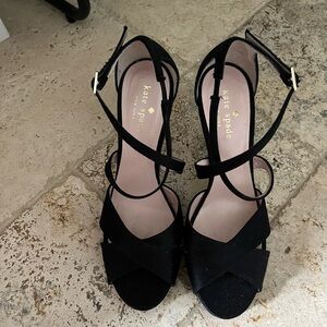 Kate Spade black heels